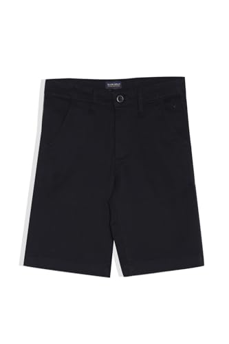 Allen Solly Boys Regular Fit Solid Casual Cotton Stretch Shorts