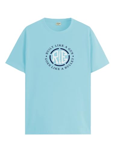 ADRO Mens Solid Regular Fit T-Shirt (RN24-BUL-MI_Mint