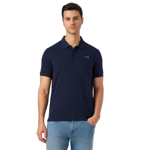 Pepe Jeans Men Cotton Regular Fit T-Shirt (Pm542087 Green, Medium)
