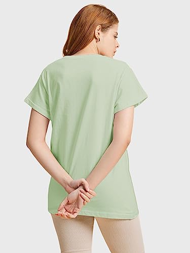 Bewakoof Tom & Jerry X Merchandise Womens Moody Jerry Graphic Print Cotton T-Shirt- Boyfriend Fit, Round Neck, Half Sleeves 585