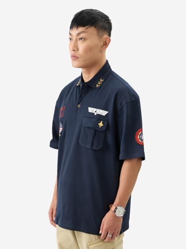 The Souled Store Solids: White Men And Boys Short Sleeve Regular Fit Cotton Blend Mandarin Polos
