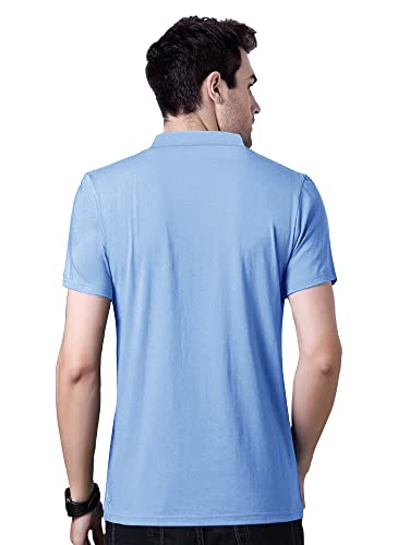 EYEBOGLER Mens Regular Fit Half Sleeve Cotton T-Shirt
