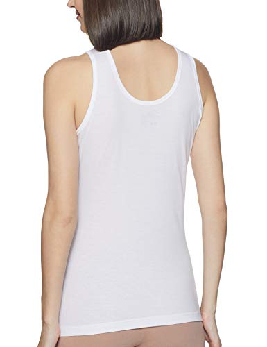 Rupa Softline Solid Regular Fit Women Super Combed Cotton Long Camisole, Under-Shirt,Stretchable and Body-Hugging, White,Pack of