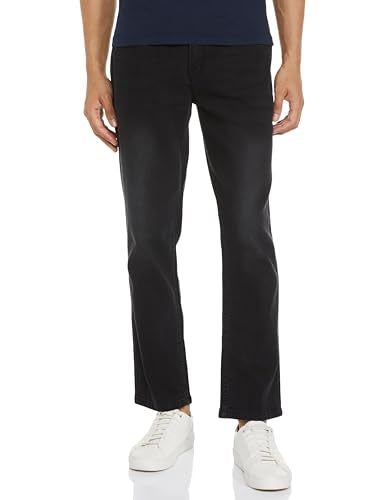 INKD Mens Relaxed Jeans (INKAW24MJN-501_Charcoal Black
