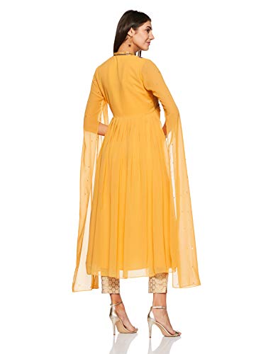 W for Woman Women's 100% Man Made Fiber Regular Kurta
