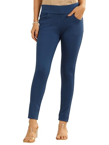 Libas WomenS Regular Jeggins (Pl1677_Teal