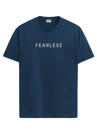 ADRO Mens Solid Regular Fit T-Shirt (RN24-FRL-SB_Teal