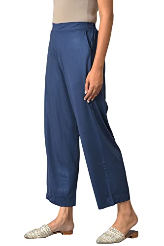 Aurelia Womens Relaxed Pants (22CRE60160-506292_Blue