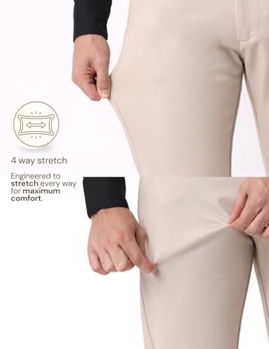 Fyltr MenS Slim Casual Pants (Fylss25Mt-1101_Egyptian Beige