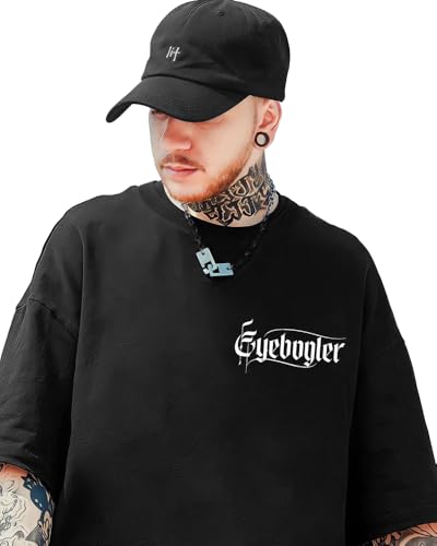Noble Monk Loose Fit Back Printed Round Neck T-Shirt For Men