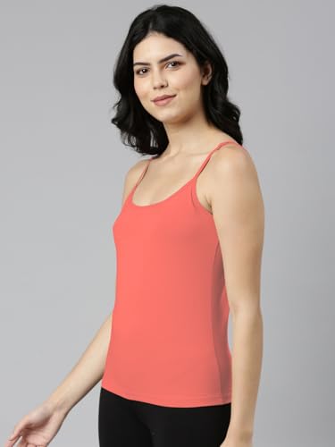 Rupa Jon Solid Regular Fit Jon Premium Camisole for Women, Stretable Cotton Fabric with Adjustable Straps. Pack of 3 (JN PRM CAM