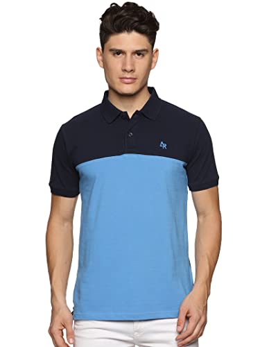 ADRO Mens Premium Polo T-Shirt (PN23-S6-NBSK-SK_SkyBlue_XL)