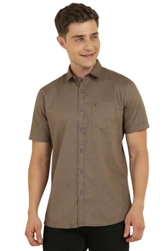 Allen Solly Men Printed Casual Short Sleeve Shirt