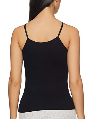 Rupa Softline Regular Fit Women Super Combed Cotton Adjustable Spaghetti Strap Top, Under-Shirt,Stretchable and Body-Hugging, So