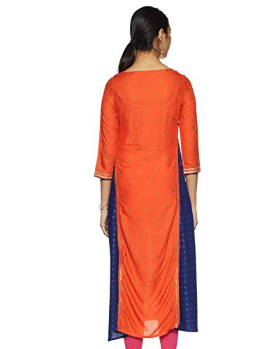 W for Woman Women's A-Line Kurta (17AU16973-50317_Spicy