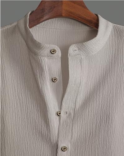 Leriya Fashion MenS Half Sleeve Casual Plain T-Shirt Stylish & Comfortable Beige
