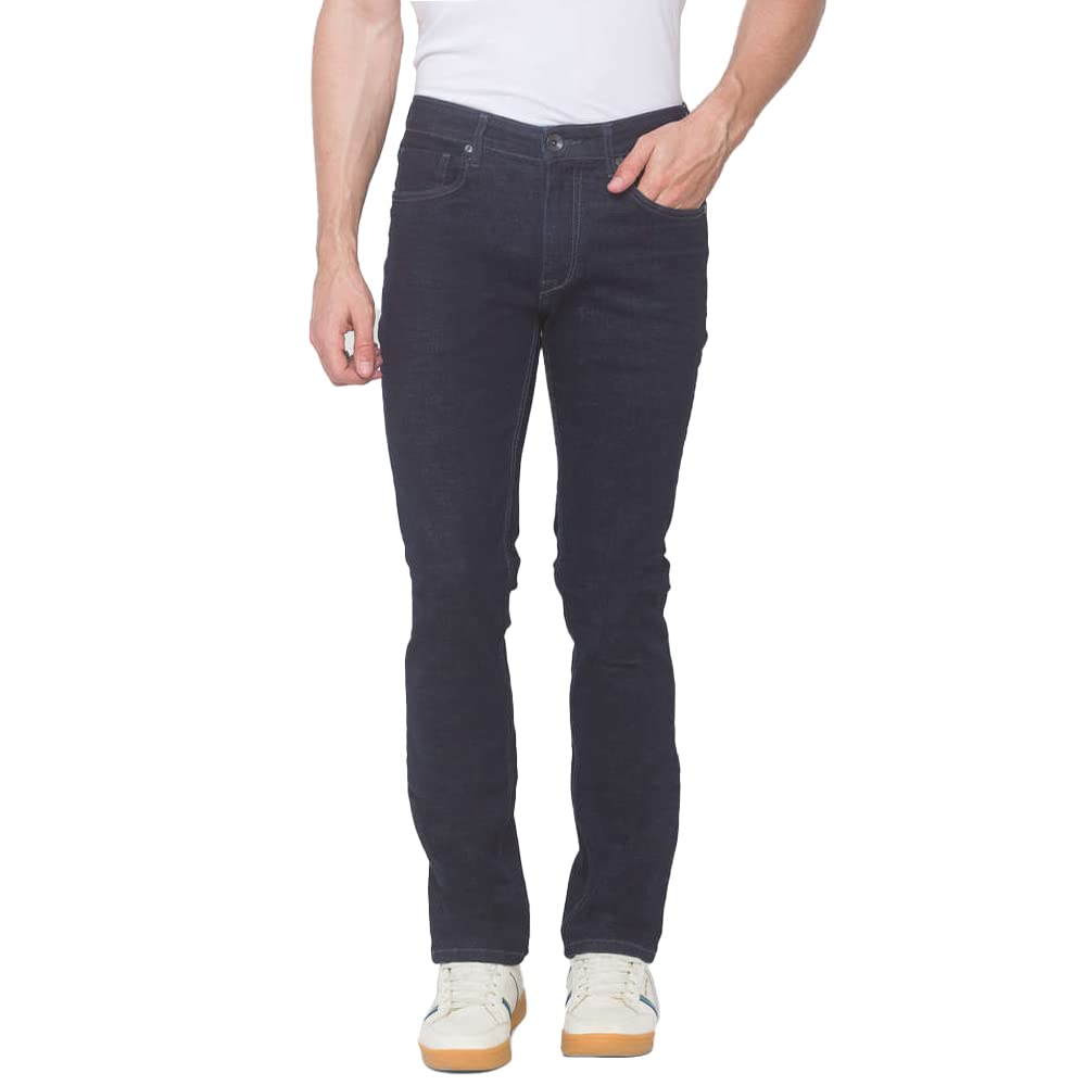 Pepe Jeans MenS Relaxed Fit Jeans (Pm205890Aa03-New_Dark_Raw_Blue_38)