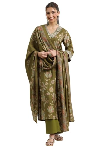 Libas WomenS Silk Blend Kurta Set (400340