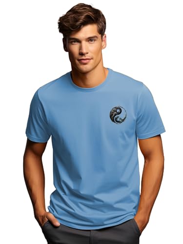 ADRO T-Shirts for MenChest Printed T-Shirt for MenCotton Tshirt for Men|RN24-STICK-YONG-SK