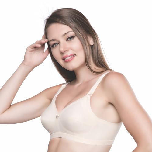 TRYLO Women's Cotton Non Padded Wire Free Everyday Bra
