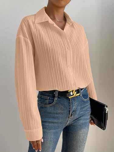 Greciilooks WomenS Regular Fit Western Shirt (Gl-W1929_Orange