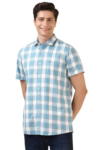 Allen Solly Men Casual Short Sleeve Shirt