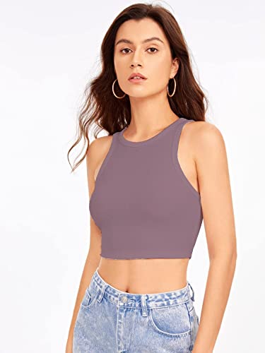 Greciilooks WomenS Ribbed Collared Spaghetti Half Sleeve Crop Tops For GirlS | Cardigan Plus Size Jeans Short Top For Women (M
