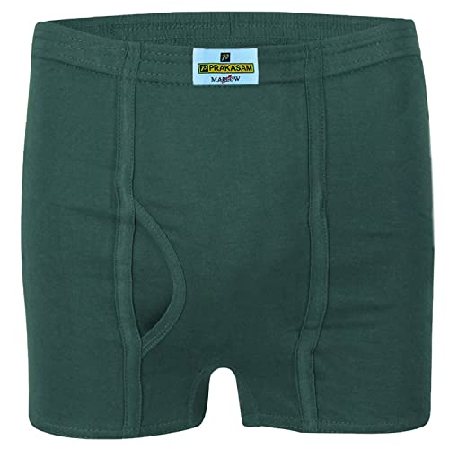 PRAKASAM COTTON (Marlow Mens Inner Elastic Trunks Without Pocket-Pack of 2