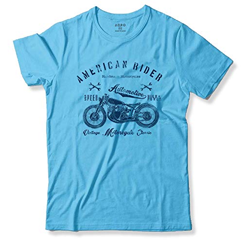 ADRO Mens Regular Fit T-Shirt (RNR-M-AME-MI-XXL_Mint_XX-Large)