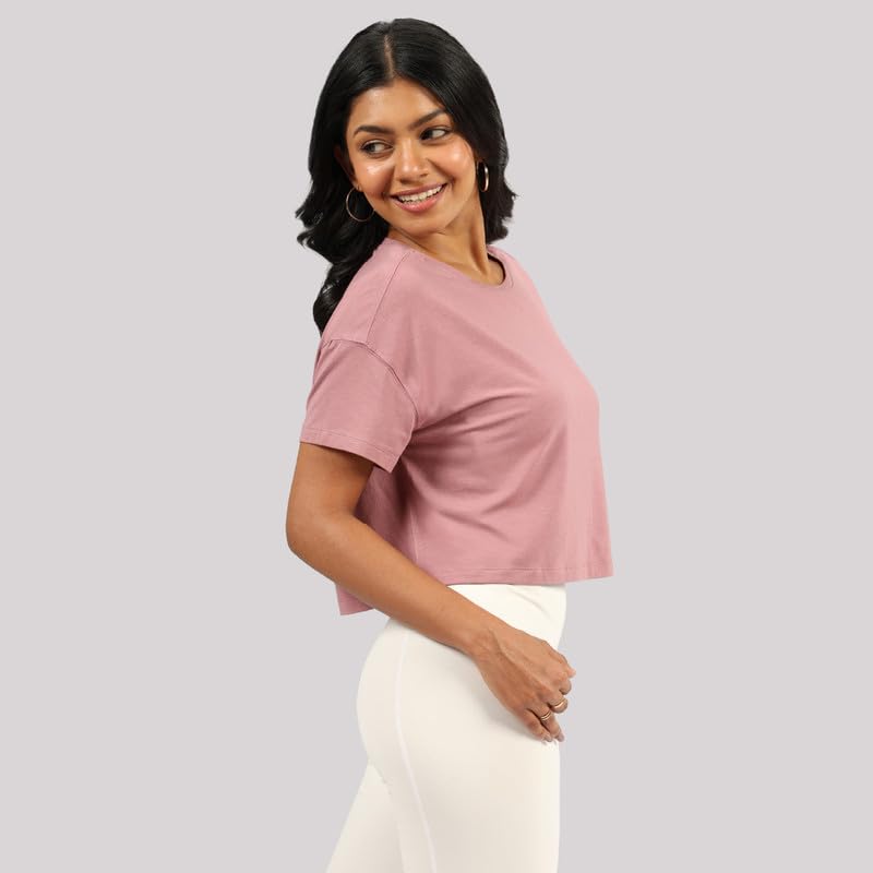 BlissClub Womens Softest Tee Boxy Crop