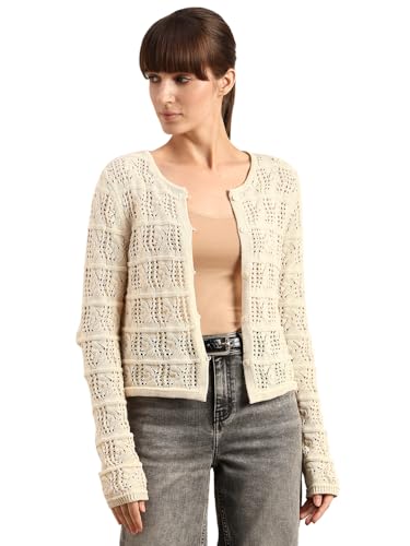 Vero Moda WomenS Cotton Round Neck Sweater