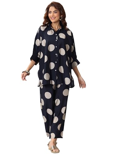 Libas WomenS Rayon Co-Ord Set (400235Or