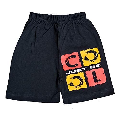 T2F Boys Cotton Printed Regular Fit Shorts(Pack of 5) Multicolour