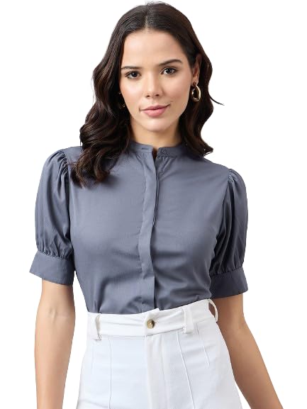 Style Quotient Women Solid Regular Fit Shirt