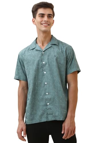 Allen Solly Men Printed Casual Cotton Shirt
