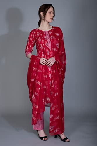 GRECIILOOKS Kurta Set for Women | Kurta Set | Kurti Set for Women | Festive Kurta Set for Women | Regular Fit Kurta Set for Women