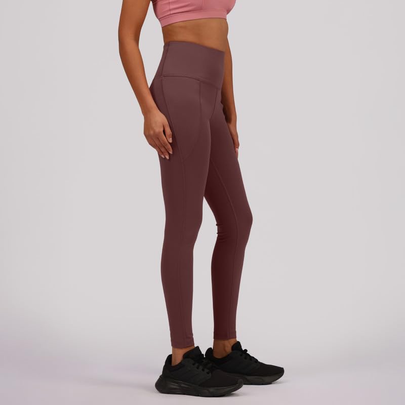 BlissClub Womens Ultimate Leggings Barkha Brown Caramel