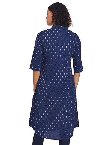 Aurelia Women's Cotton A-Line Regular Kurta