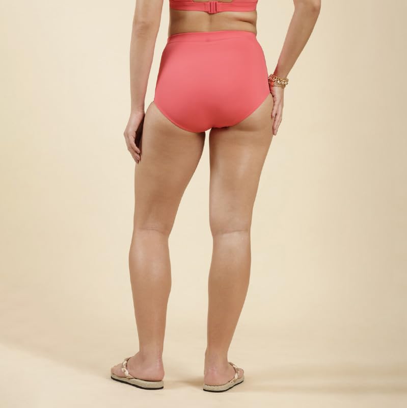 Women Bliss Swim Bottom | Full Coverage | High Waisted | Mesh Lining | Chlorine Resistant