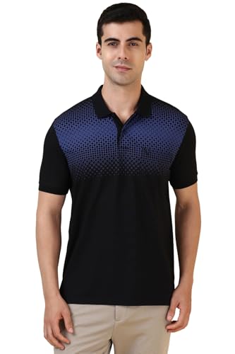 Allen Solly Men Printed Casual Formal Cotton Polo Shirt