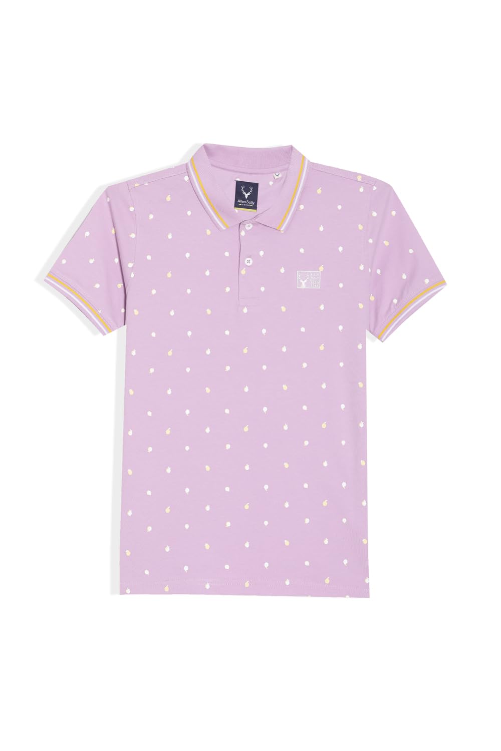 Allen Solly Boys Printed Casual Cotton Polo Neck Polo Shirt