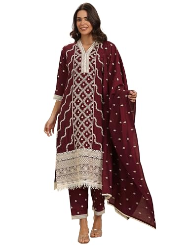 Libas WomenS Silk Blend Kurta Sets (99528C