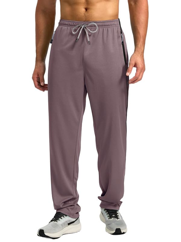 Pinkmint Mens dex Track Pant ll Stylish Regulr Fit Track with Side Zip Pocket ll Gym Wear ll Yoga ll Sports (Pack of 1) Pea