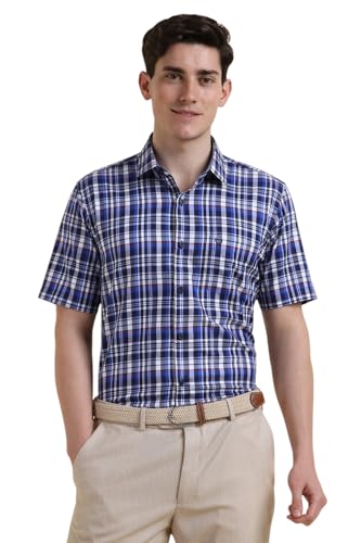 Allen Solly Men Slim Fit Formal Short Sleeve Shirt
