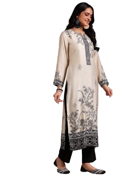 Libas WomenS Silk Blend Kurta Set (36776Oh