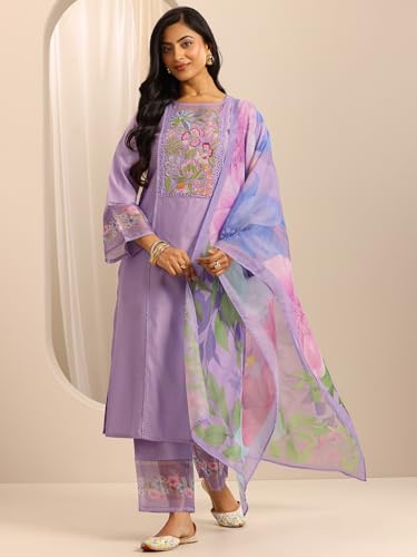 Libas WomenS Silk Blend Kurta Sets (99741