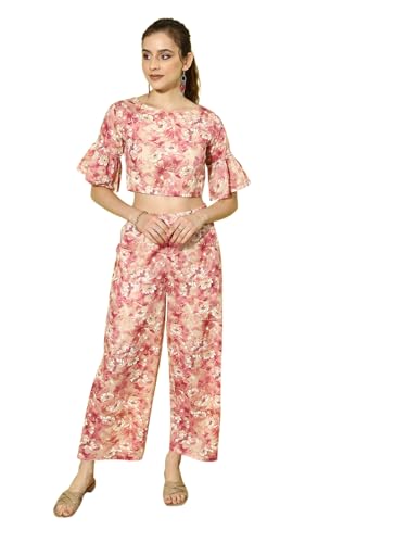 Libas Womens Printed Cotton Co-Ord Set For Women