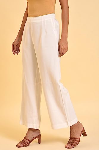 W Strechable Flared Pants For Women | Trousers For Women | W For Woman
