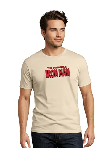 Veirdo Official Marvel Merchandises 100% Cotton Graphic Print Regular Fit Round Neck T-Shirt Colour in Si