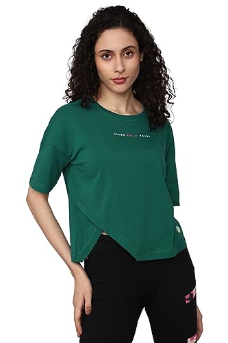 Allen Solly Women Printed Solid Casual T-Shirt